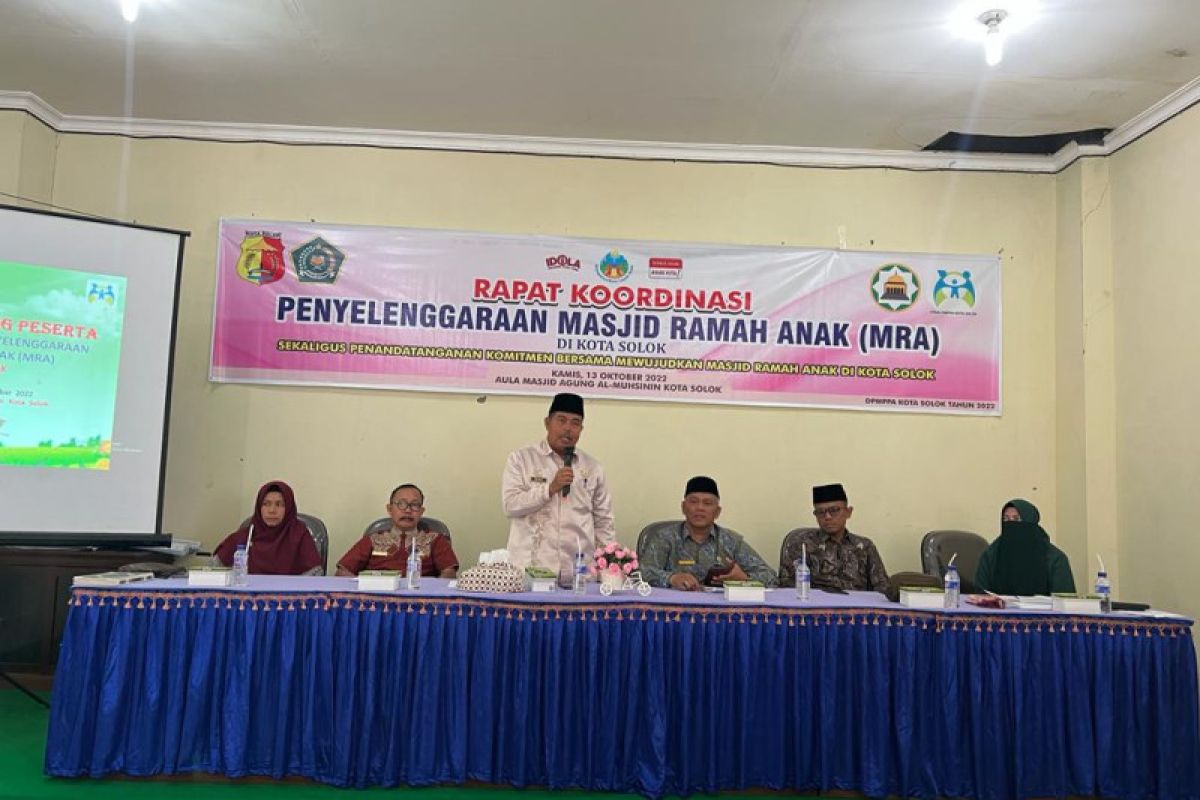 Kota Solok tingkatkan perlindungan anak melalui Masjid Ramah Anak