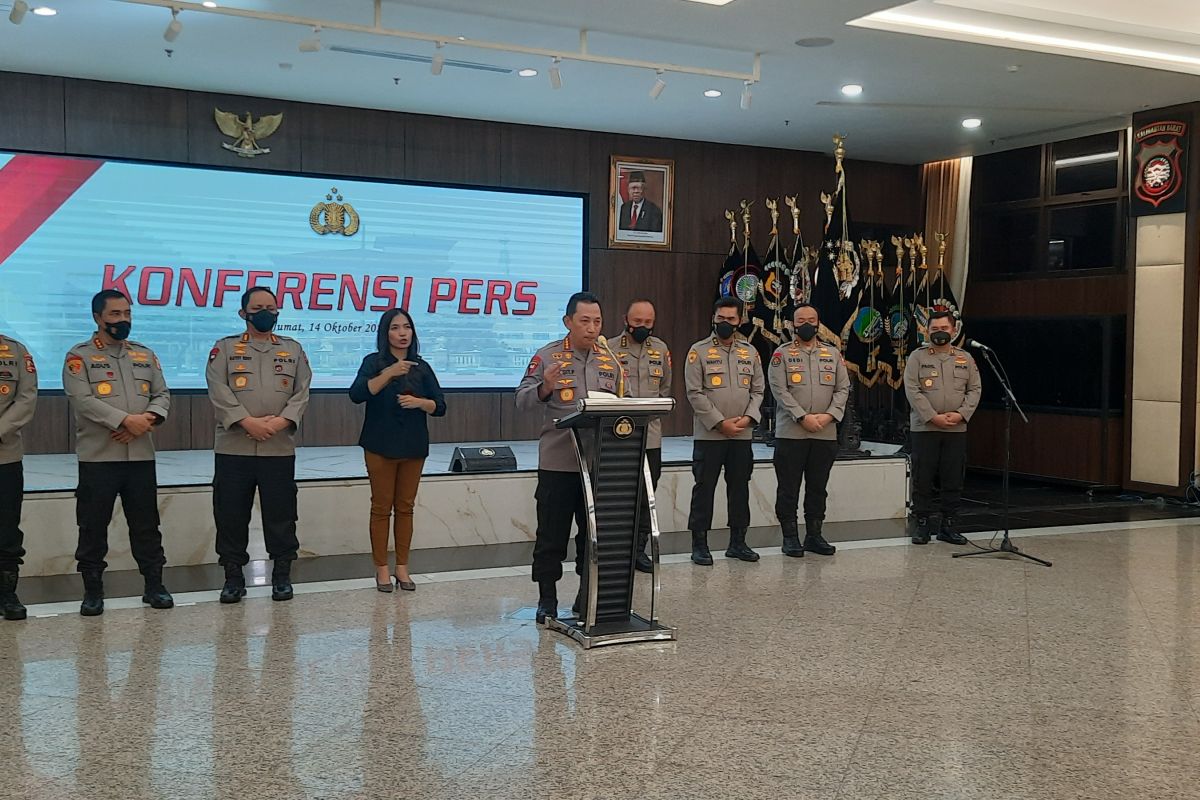 Kapolri tegaskan Irjen Teddy Minahasa terlibat peredaran narkoba