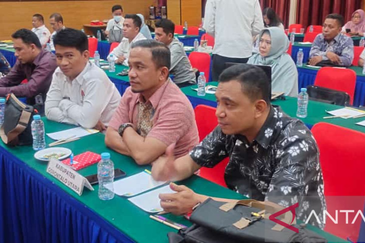 KPU Gorontalo Utara optimalkan verifikasi faktual 9 parpol