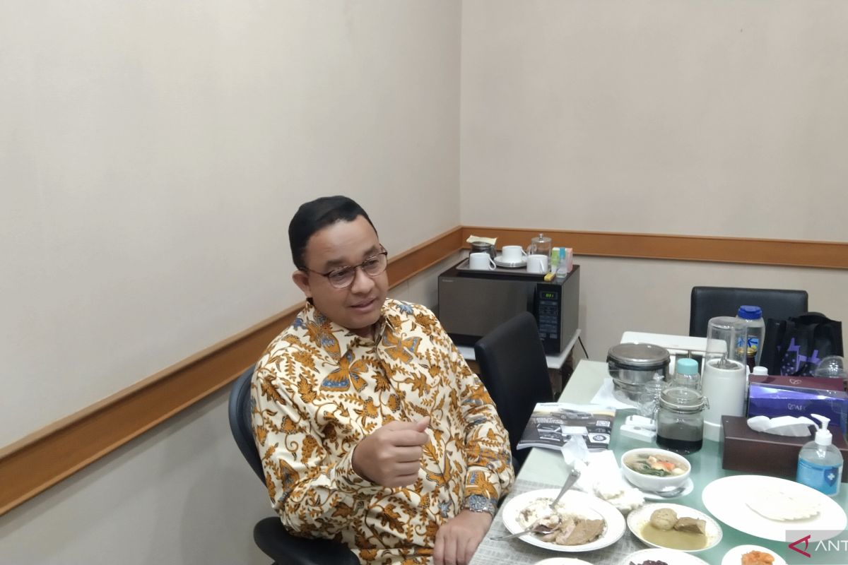 Anies kemasi barang pribadi di Balai Kota Jakarta