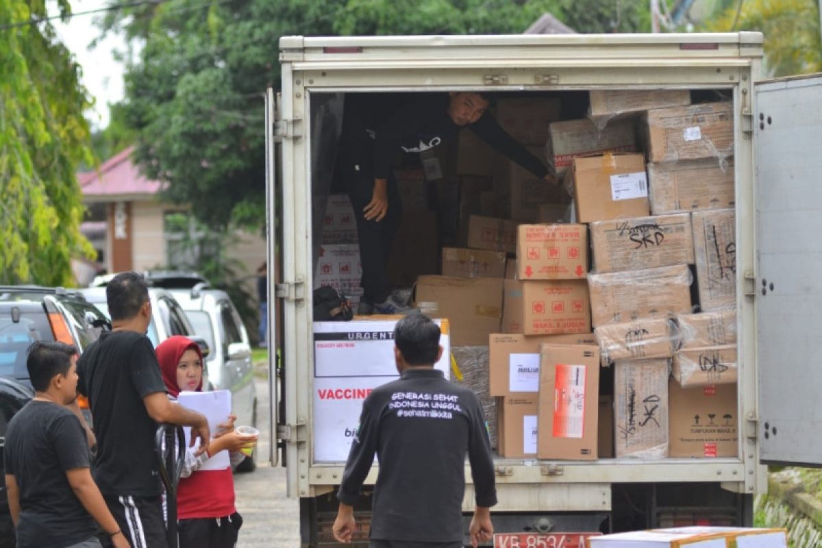 Dinas Kesehatan distribusikan obat-obatan untuk korban banjir