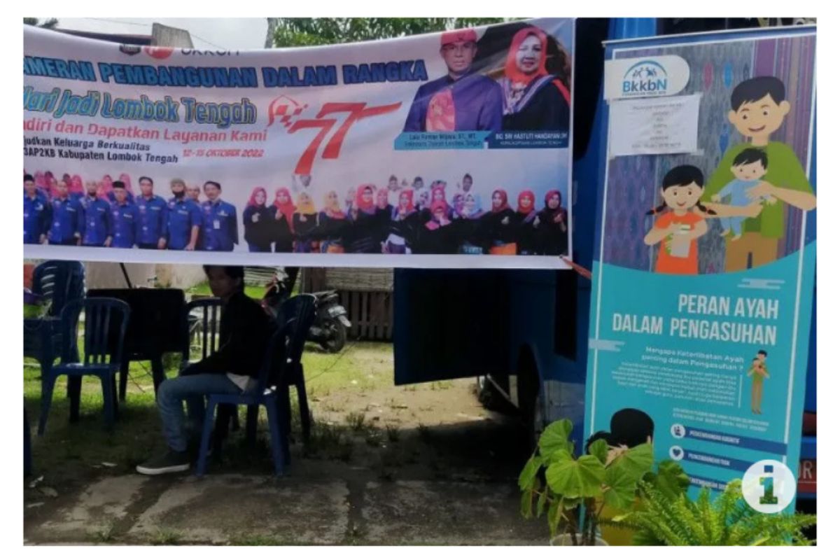 BKKBN Lombok Tengah menggelar pelayanan KB gratis
