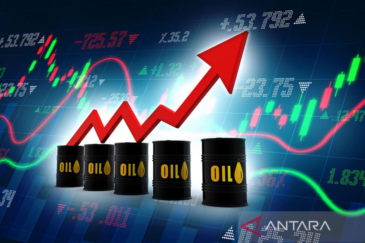 Minyak naik didorong permintaan kuat serta meredanya kekhawatiran resesi