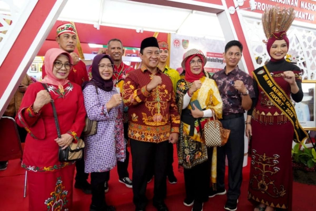 Kalteng promosikan produk unggulan daerah dalam pameran nasional