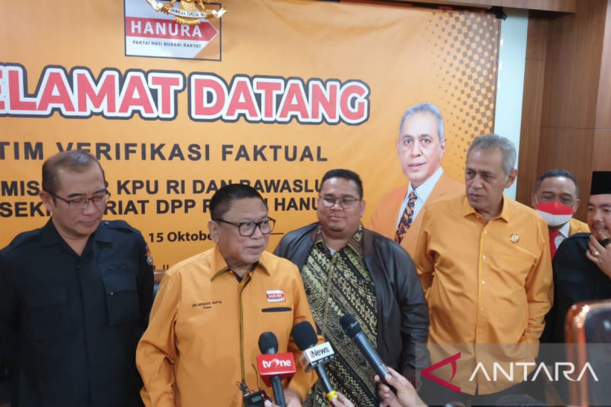 Hanura targetkan lolos ambang batas parlemen Pemilu 2024