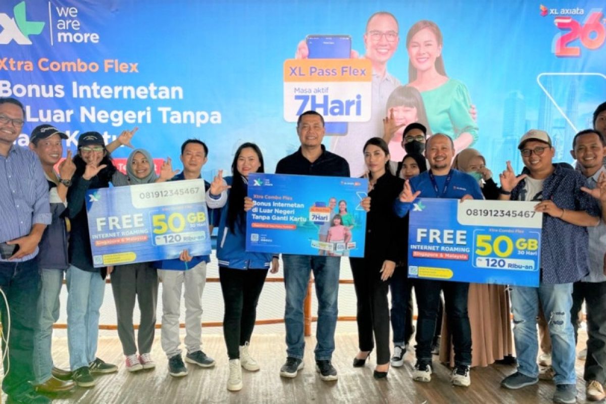 Paket Xtra Combo Flex bikin pelanggan nyaman internetan di Singapura dan Malaysia