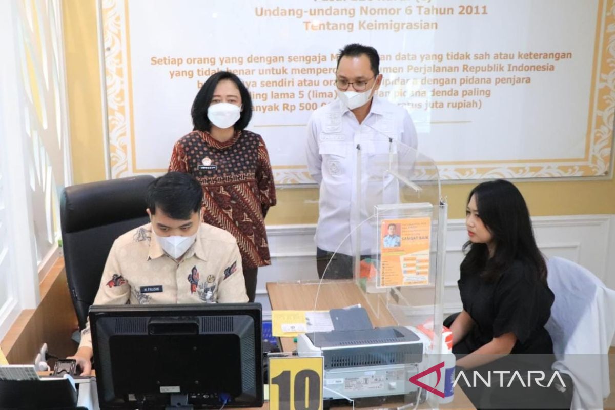 Animo masyarakat ajukan paspor di Kanim Jakarta Selatan meningkat