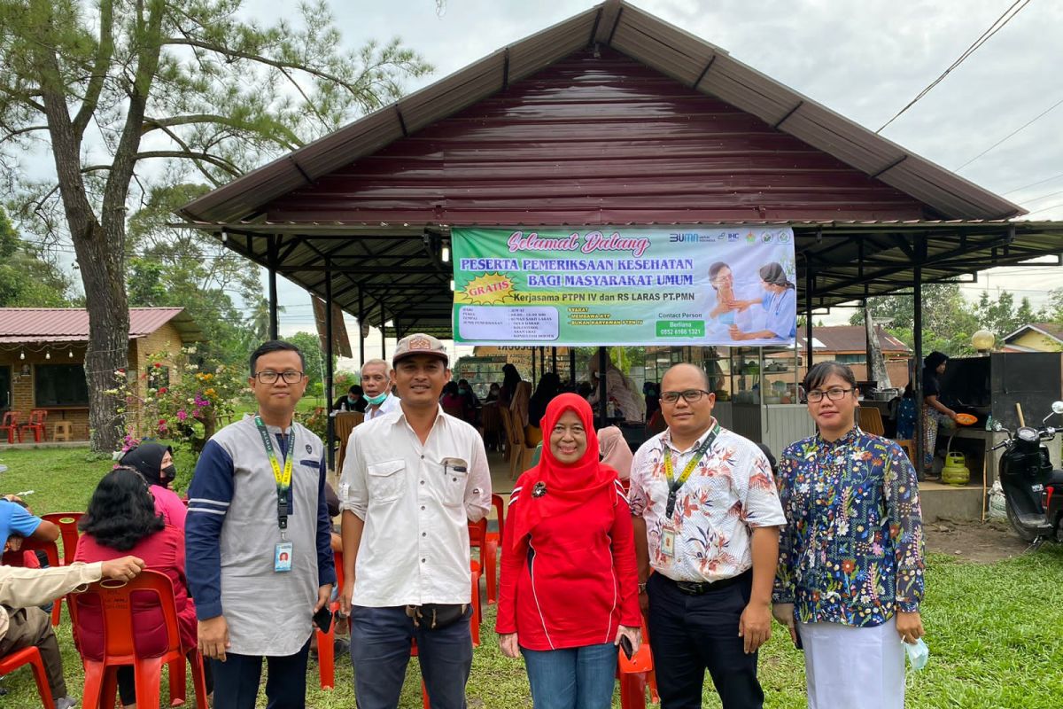 PTPN IV sediakan pelayanan kesehatan gratis bagi masyarakat Simalungun