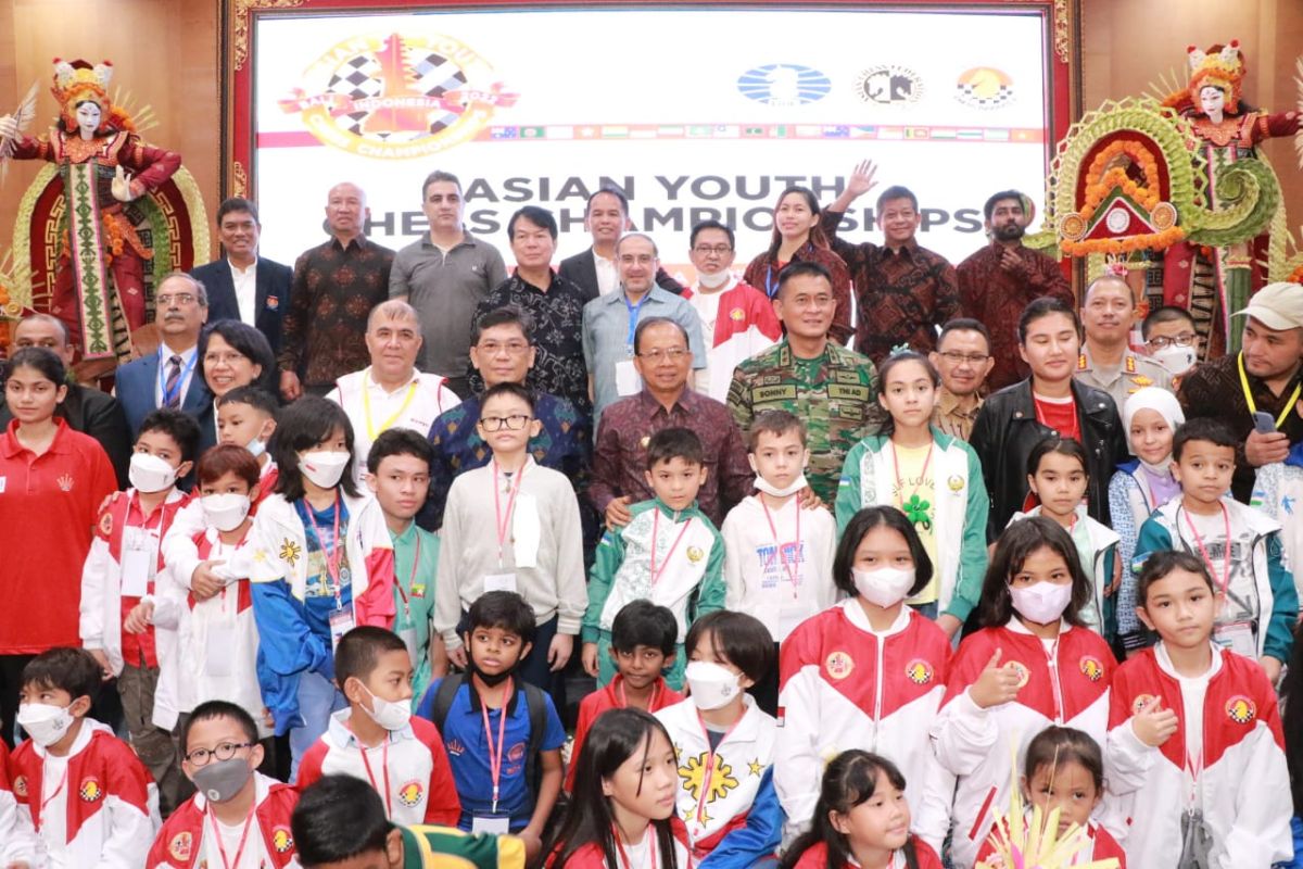 Sebanyak 400 atlet catur remaja dari 20 negara Asia berlaga di Bali