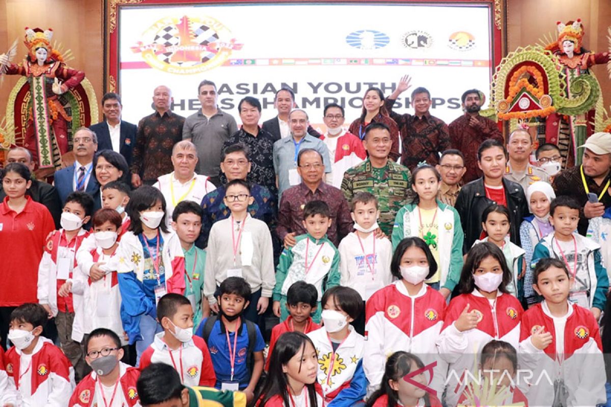 400 atlet catur remaja dari 20 negara Asia bertanding di Bali