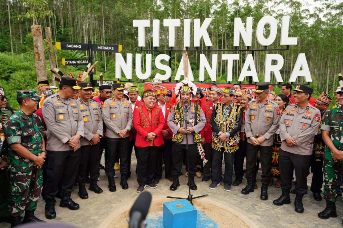 Polri dan Majelis Adat Dayak Nasional bersinergi kawal pembangunan IKN