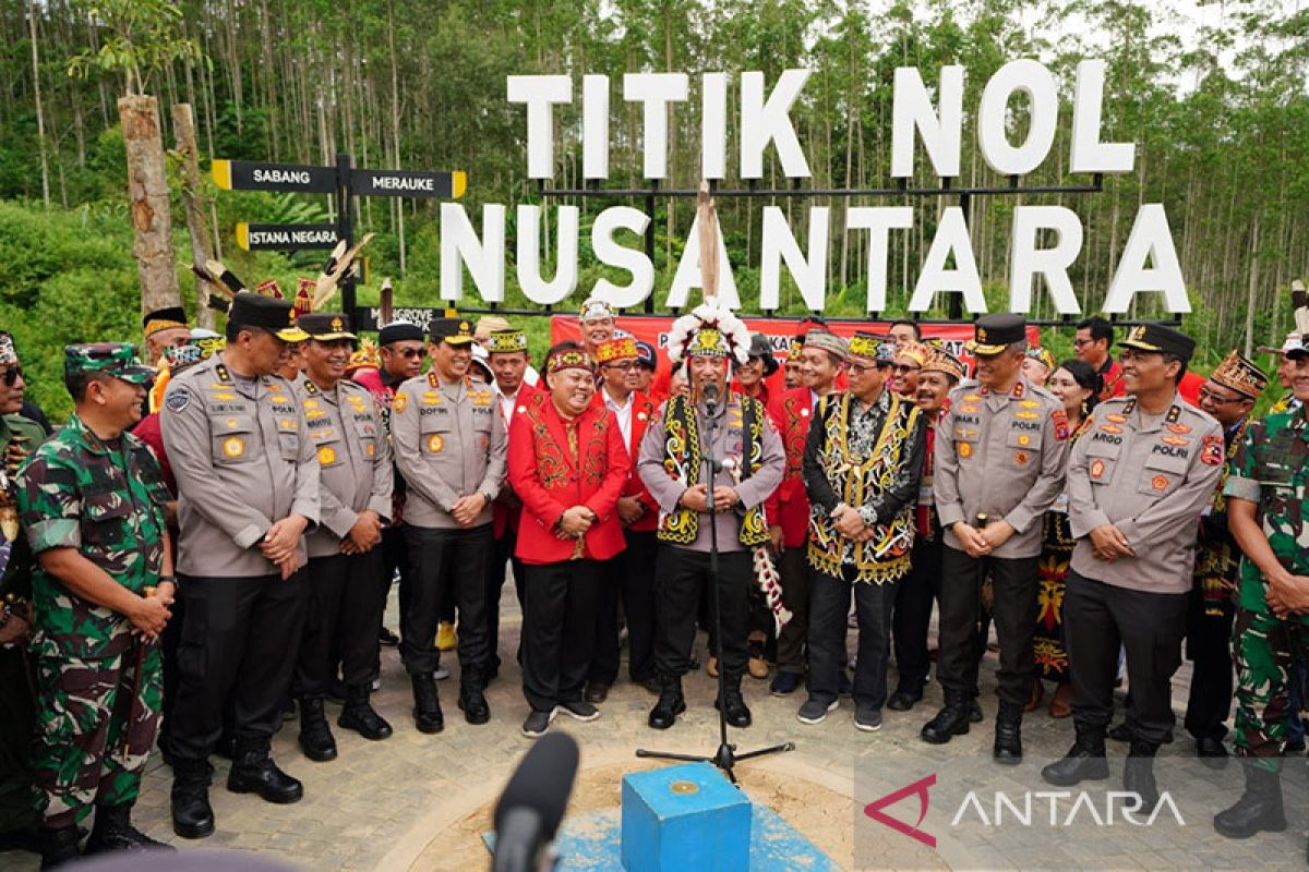 Polri dan Majelis Adat Dayak Nasional sinergi kawal pembangunan IKN