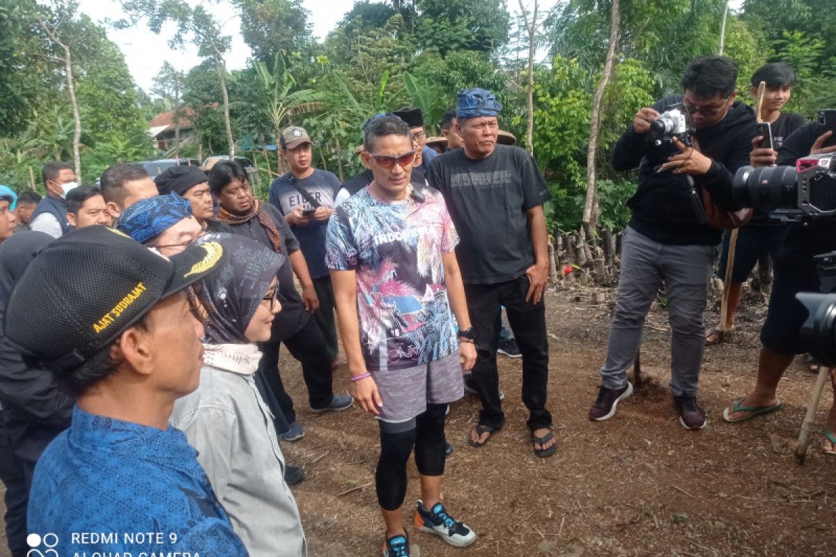 Sandiaga apresiasi potensi wisata di Lebak luar biasa