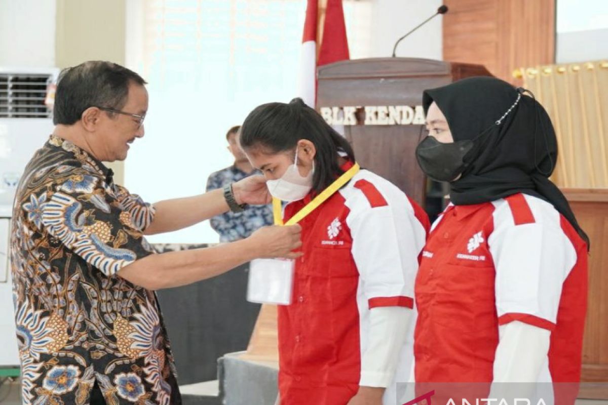 Kemnaker minta angkatan kerja serius mengikuti pelatihan di BPVP Kendari