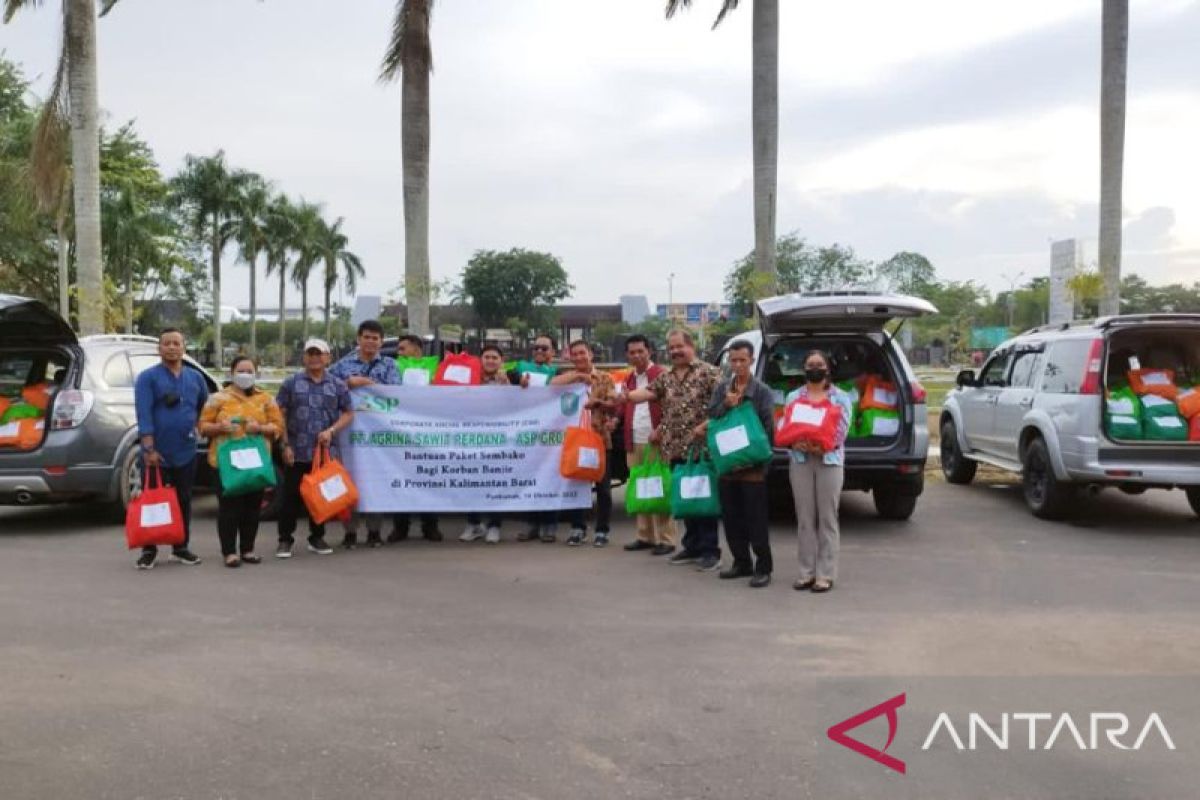 Respon cepat tangani dampak banjir Agrina Sawit Perdana salurkan bantuan