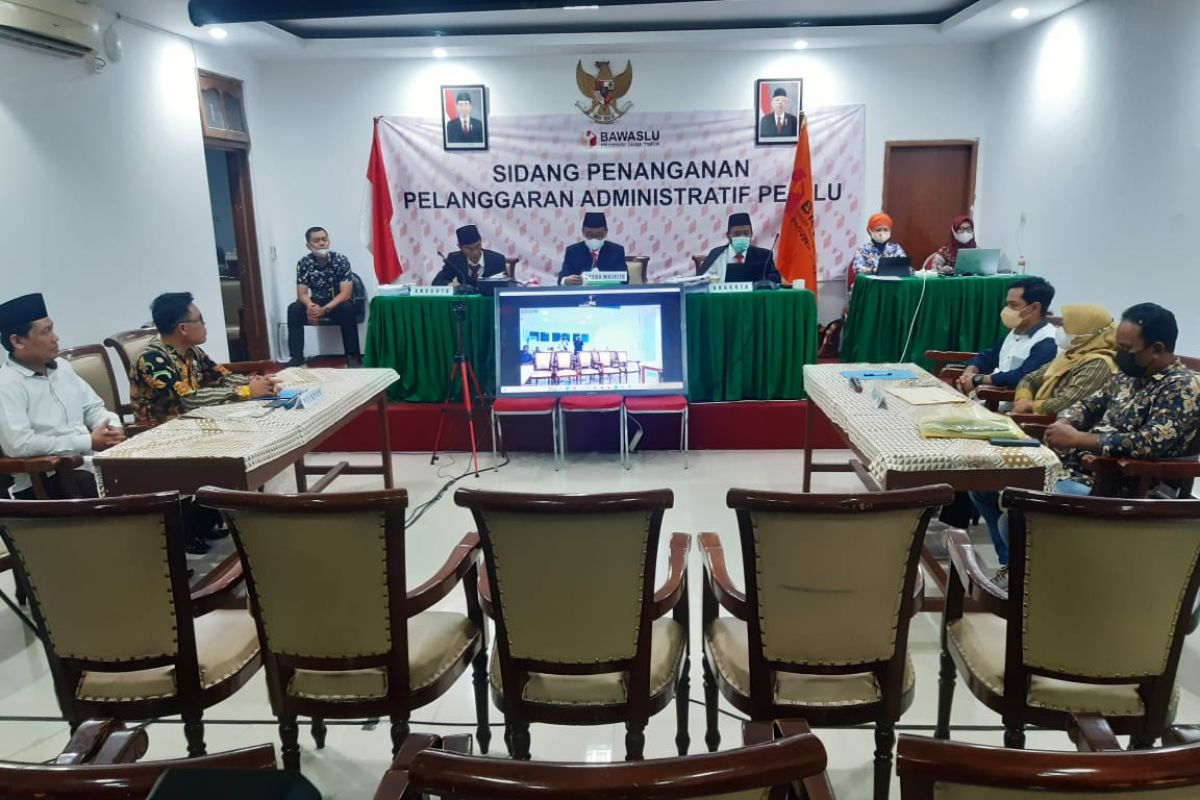 Bawaslu sebut KPU Trenggalek terbukti langgar administrasi Pemilu