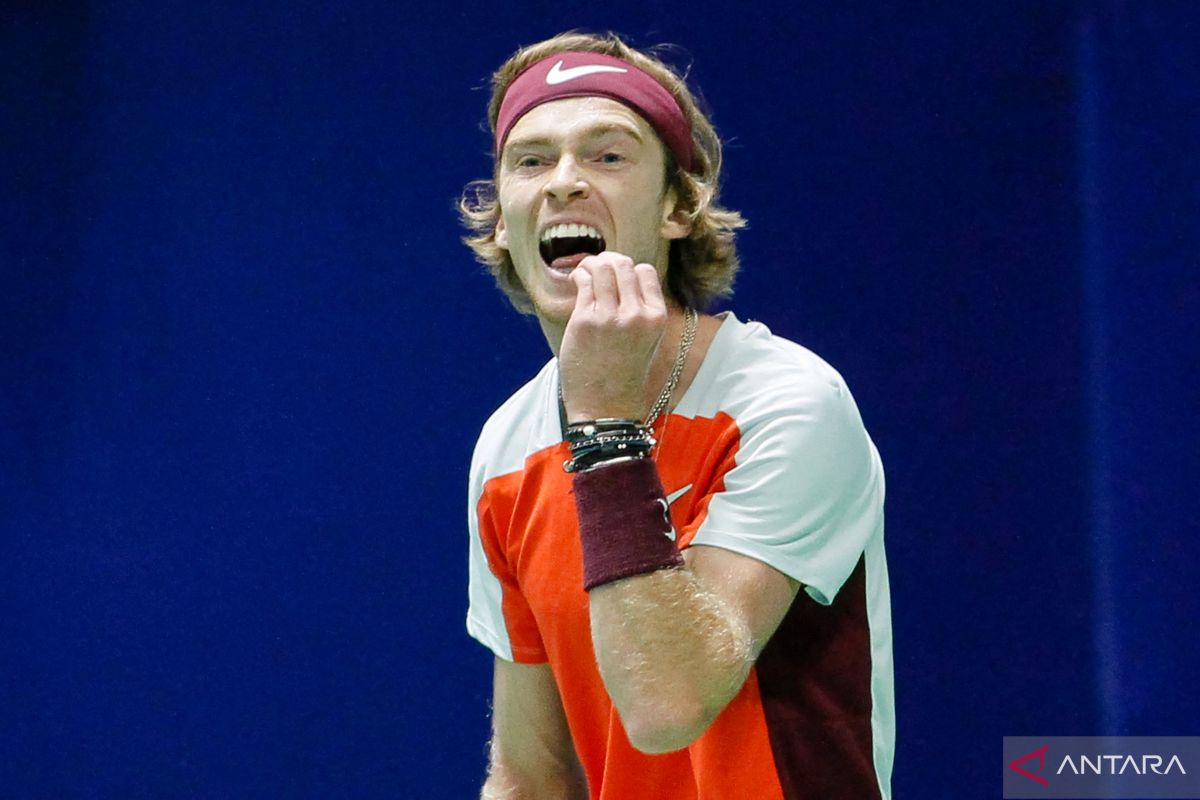 Australian Open 2023 - Rublev ke perempat final lewat drama lima set