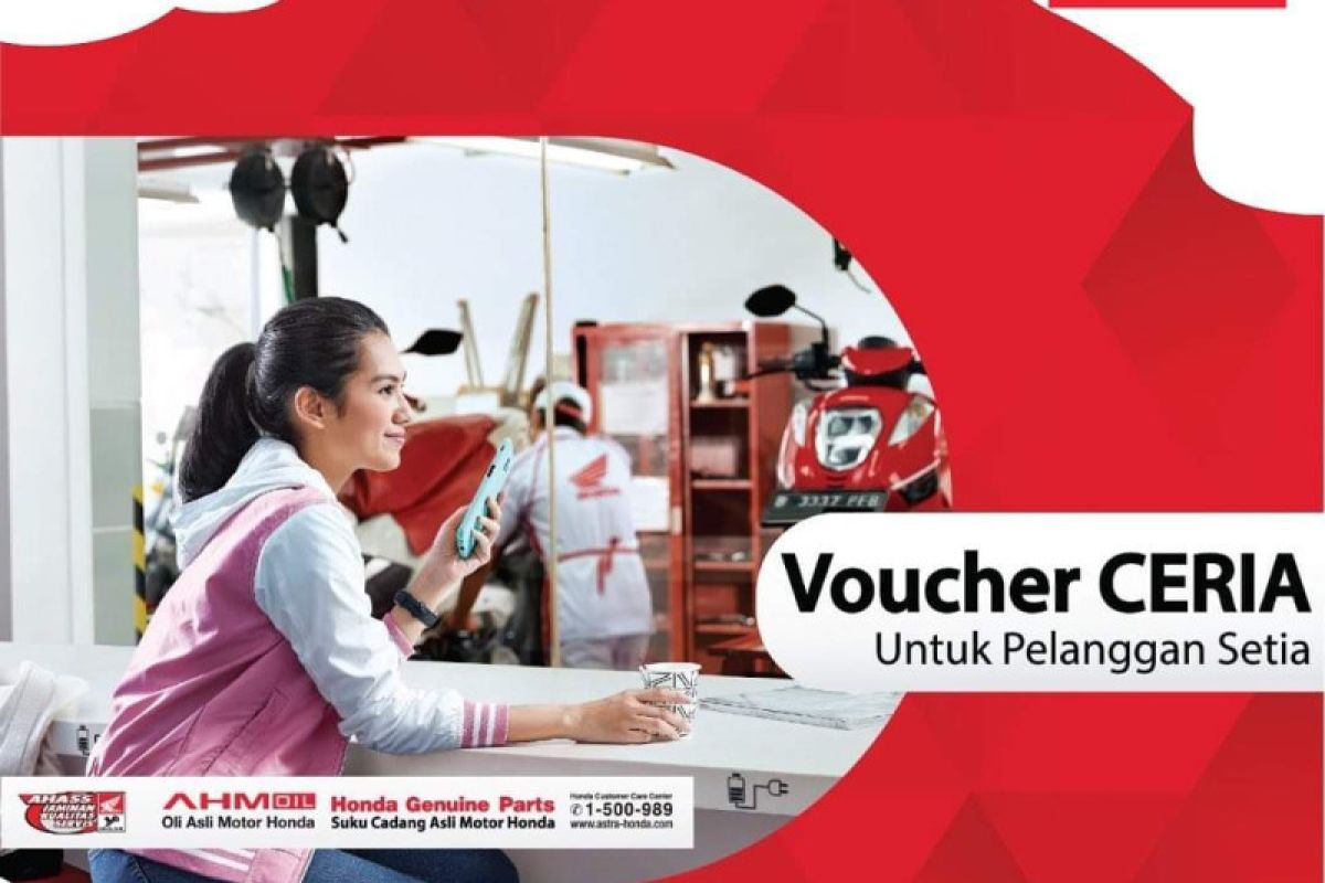 Voucher Ceria servis AHASS di Sulutgomalut