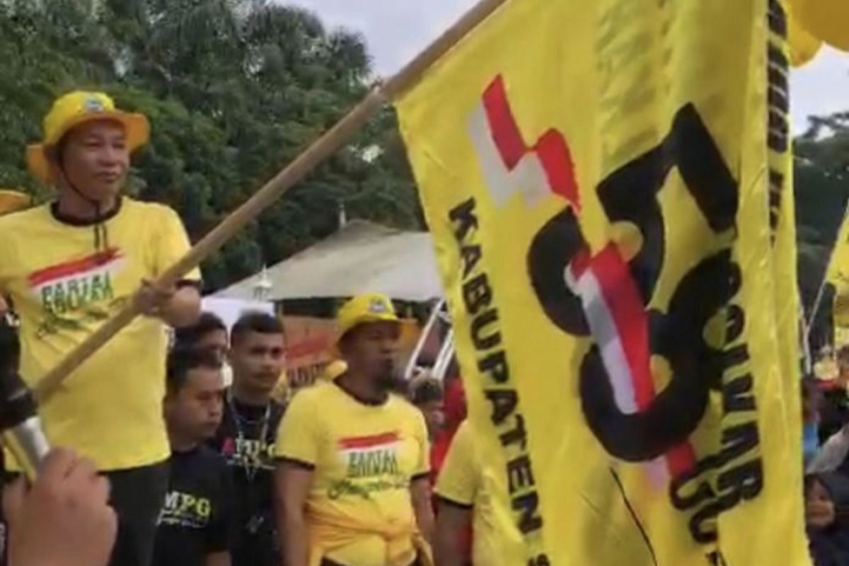 HUT Golkar Siak, Indra : Kita kuningkan Siak