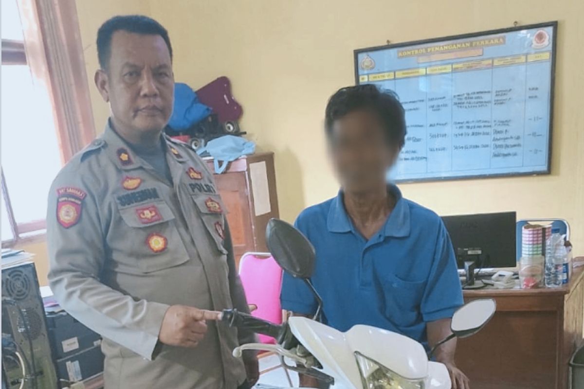 Warga Karawang melapor dibegal setelah gadai motor karena kalah judi