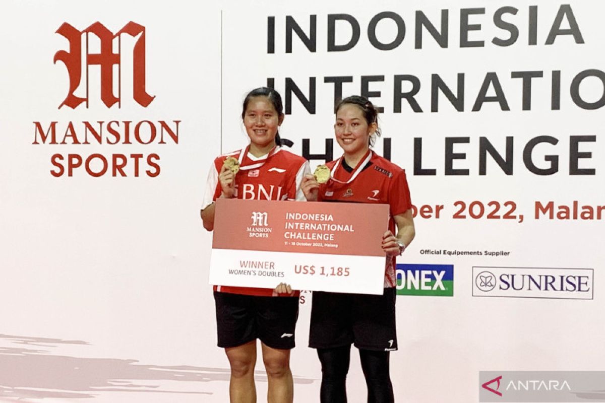 Pasangan Lanny/Ribka juarai ganda putri Indonesia International Challenge