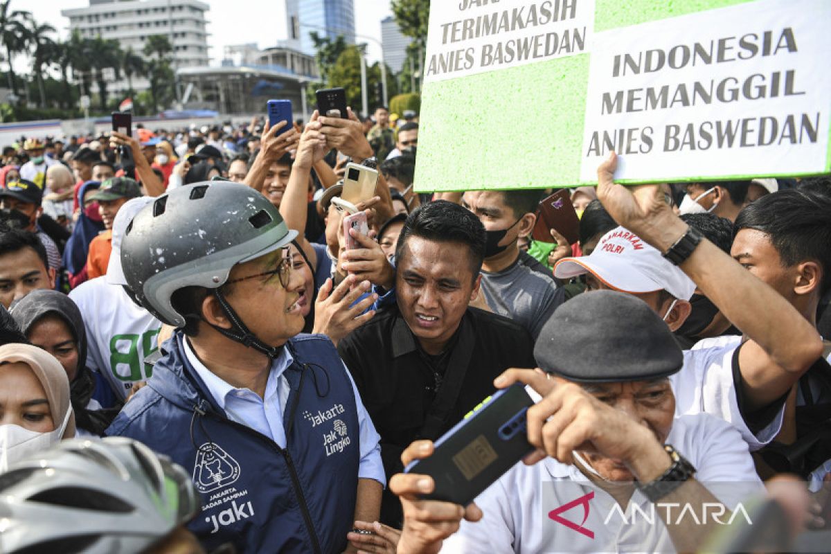 Perpisahan Anies Baswedan Sebagai Gubernur DKI Jakarta - ANTARA News