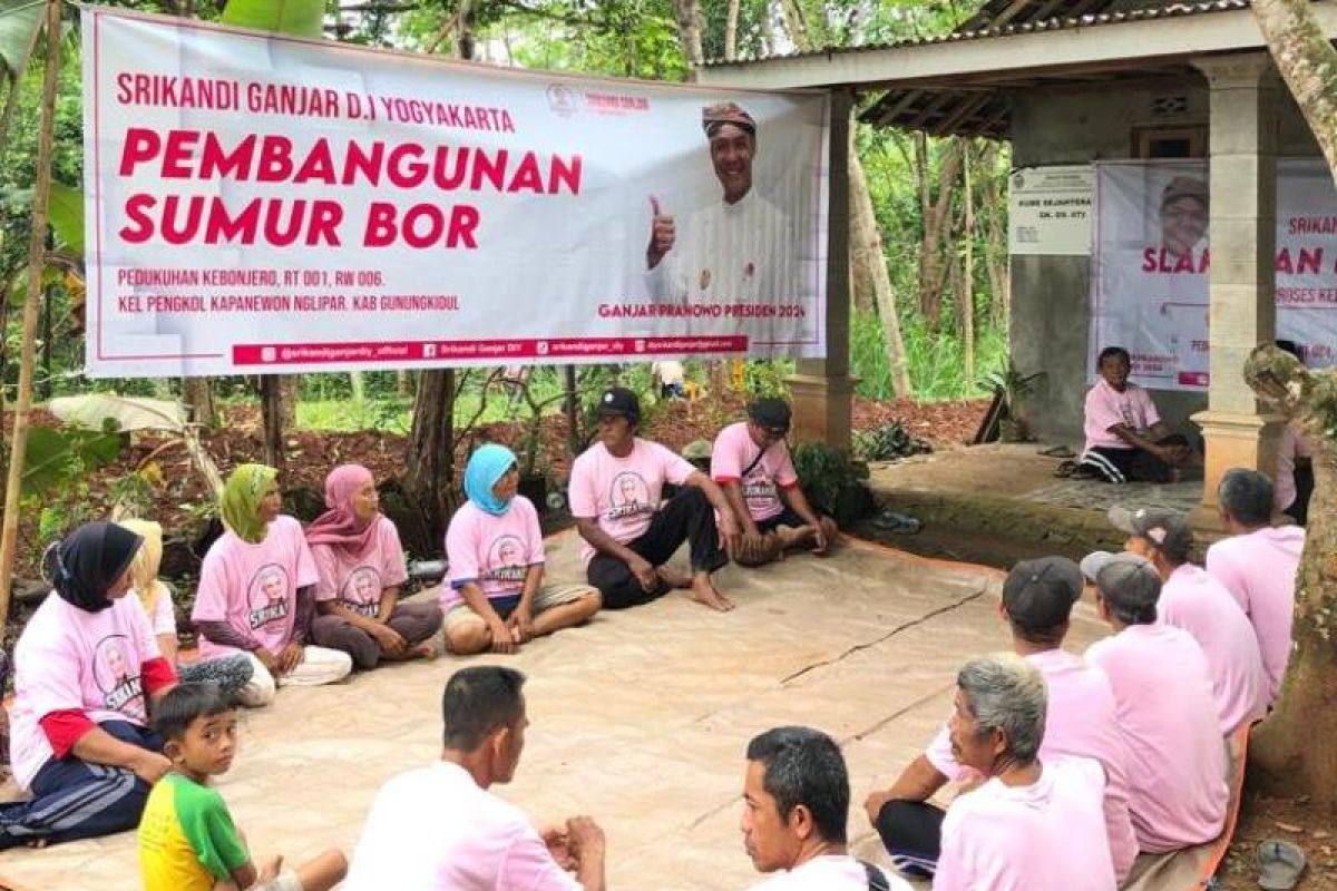 Srikandi Ganjar DIY bangun sumur bor atasi kelangkaan air bersih di Gunungkidul