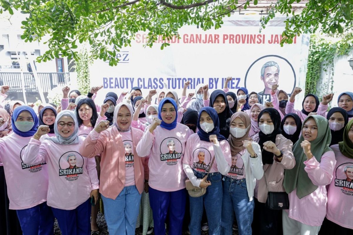 Ajak perempuan percantik diri Srikandi Ganjar Jambi gelar kelas kecantikan