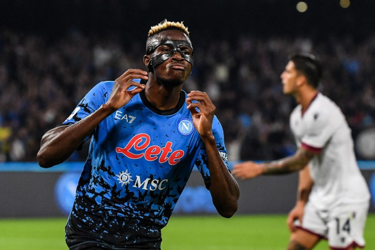 Liga Italia: Osimhen jaga Napoli di puncak, Milan bekuk Verona