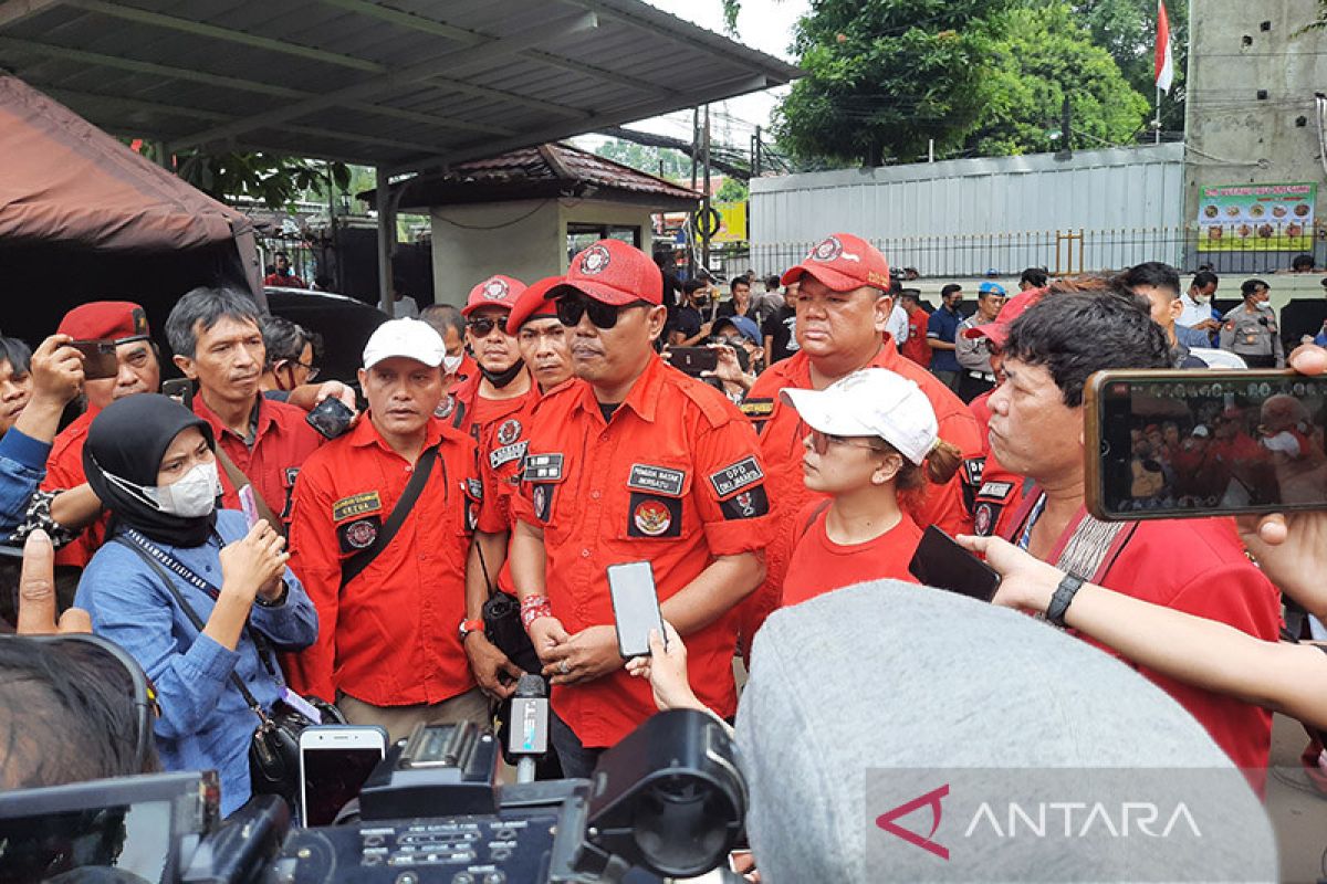 Pemuda Batak Bersatu datangi PN Jakarta Selatan
