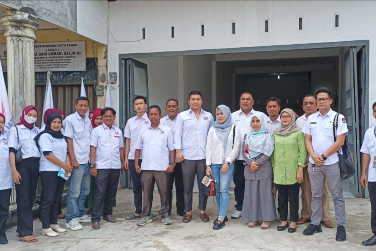Partai Perindo Langkat terima kunjungan KPU dan Bawaslu
