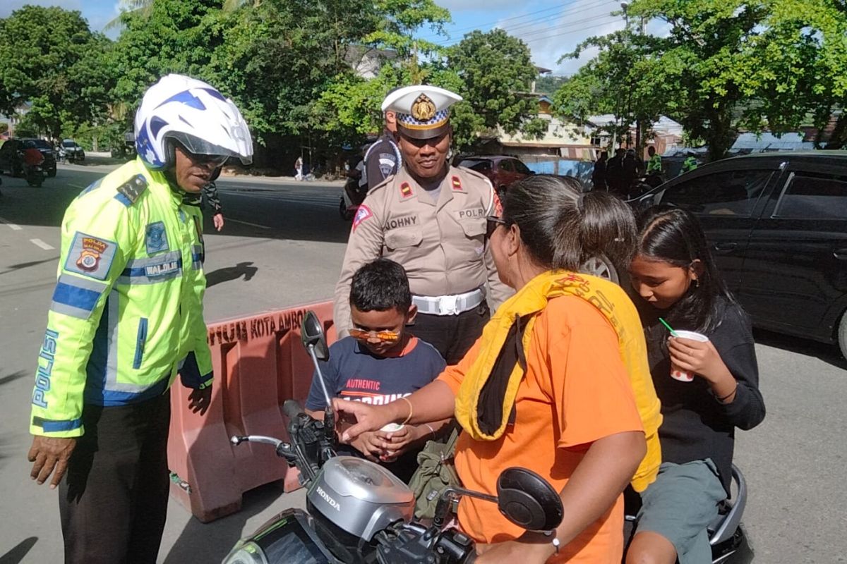 Polda Maluku temukan 165 pelanggaran selama Operasi Zebra di Ambon