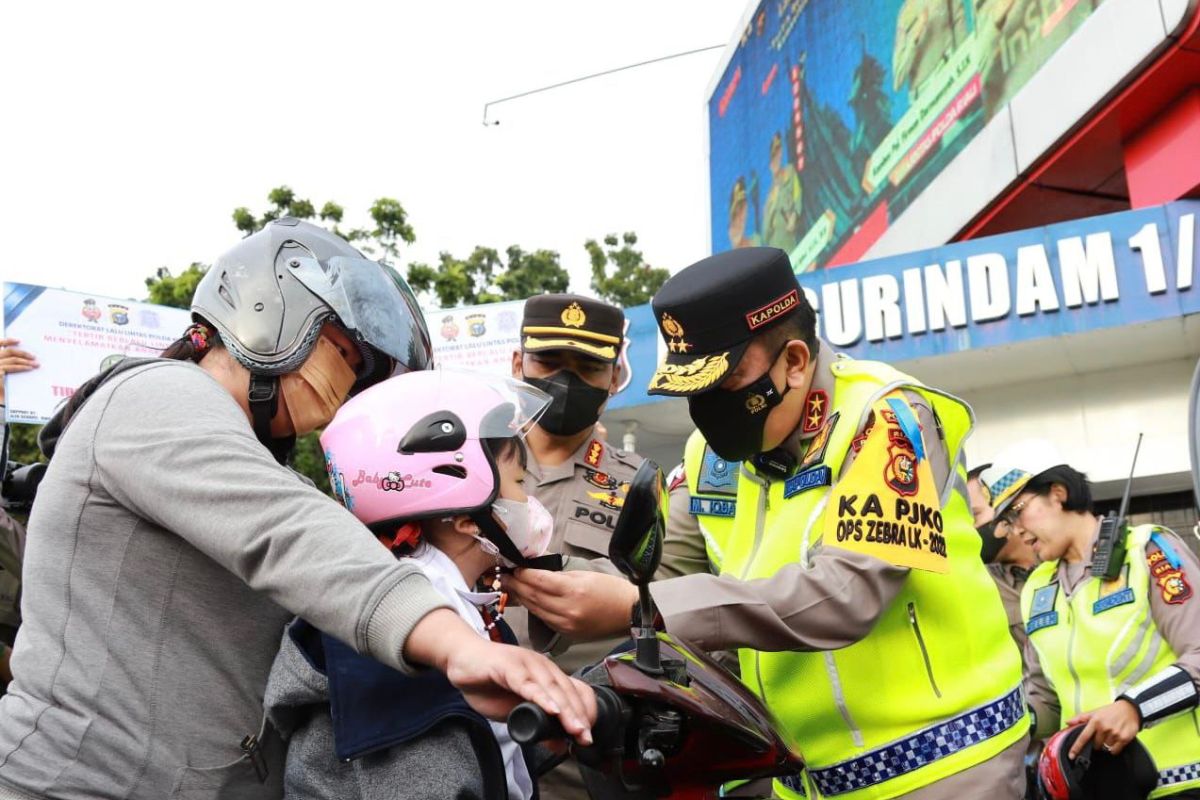 14 hari Operasi Zebra Lancang Kuning, Ditlantas Polda Riau tindak 21 ribu pelanggaran