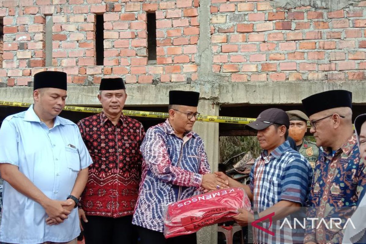 Pemkot Jambi bantu korban kebakaran Buluran Kenali