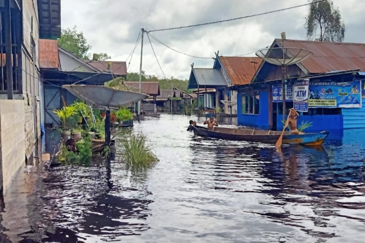 Banjir di Kotim kembali meluas, pemerintah desa siapkan evakuasi