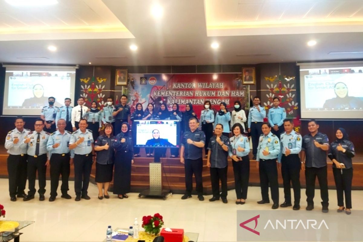 Kemenkumham Kalteng luncurkan 'English Club For Smart ASN'