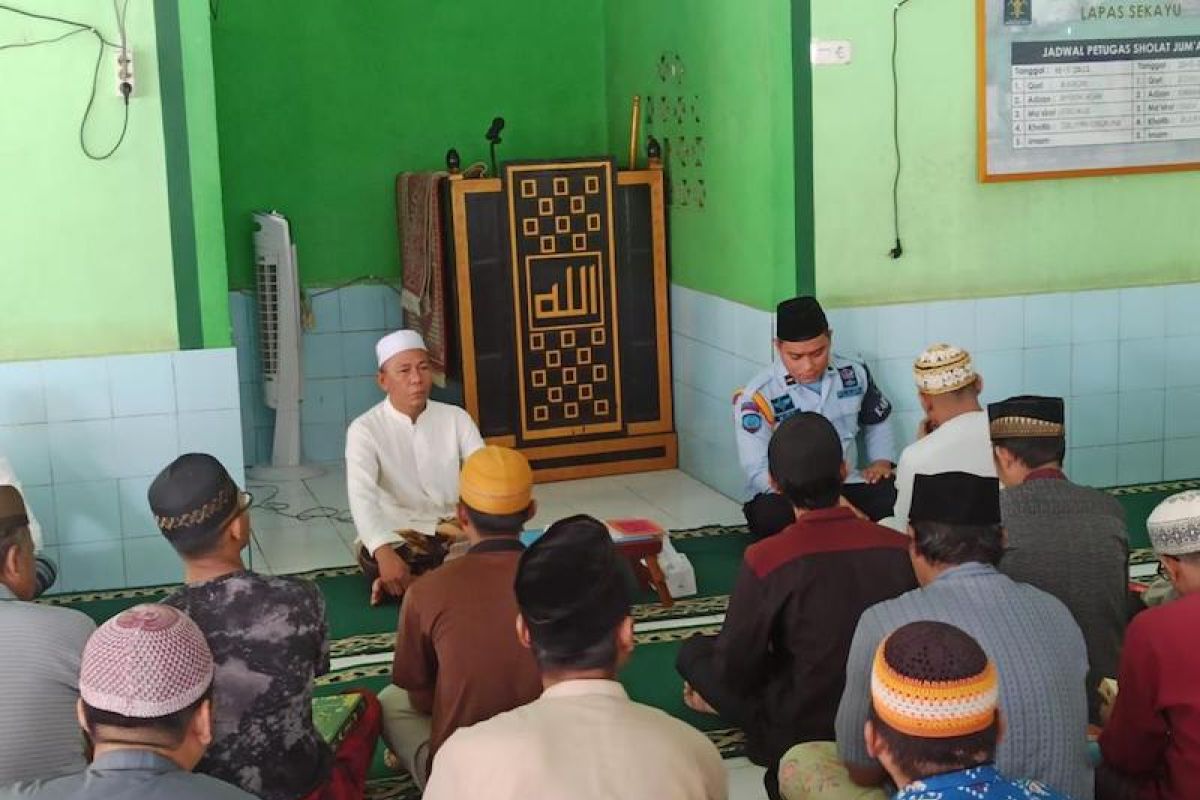 Rumah Tahfidz jadi program unggulan Lapas Sekayu Kemenkumham Sumsel