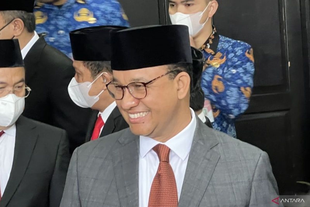Anies sebut keputusan Presiden Jokowi tepat tunjuk Heru Budi jadi Pj. Gubernur DKI