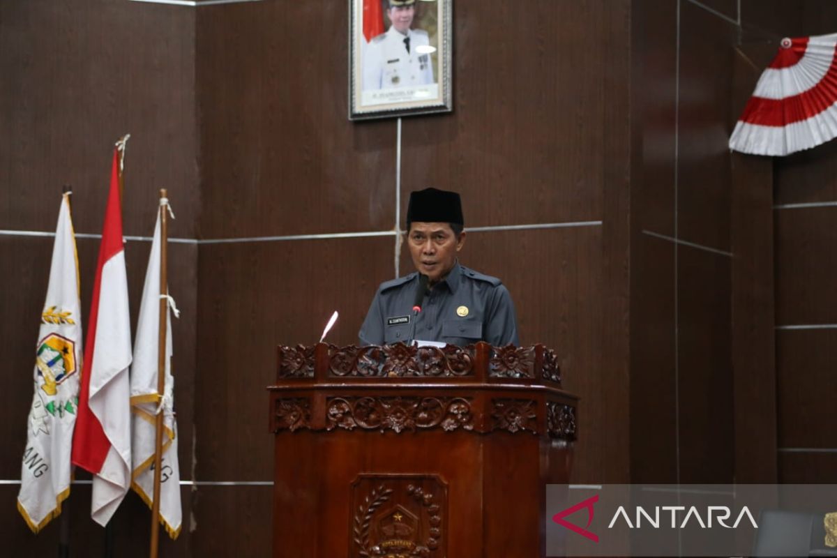 Rapat paripurna DPRD Kota Serang tanggapan walikota terkait Raperda tentang Perpustakan