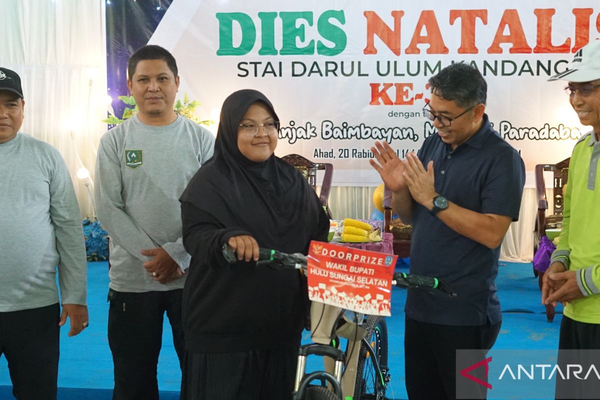 Wabup HSS hadiri Dies Natalis STAI Darul Ulum Kandangan ke-36