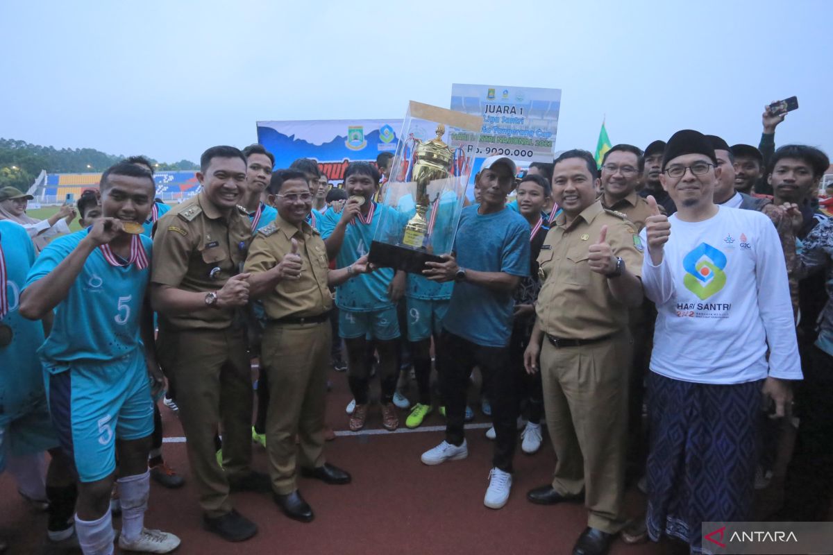 Wali Kota Tangerang: Liga santri 2022 ajang silaturahmi anak muda