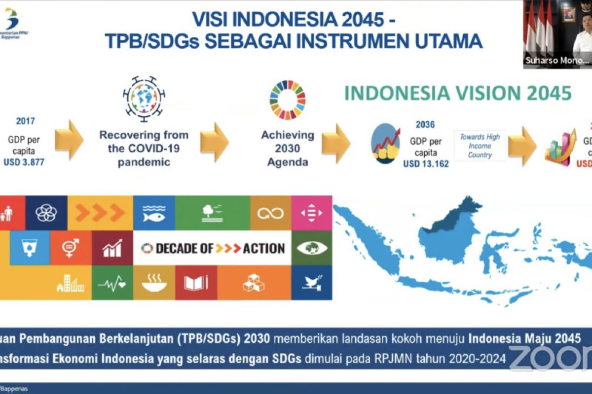 SDGs become instrument to achieve Indonesia's 2045 vision: Minister