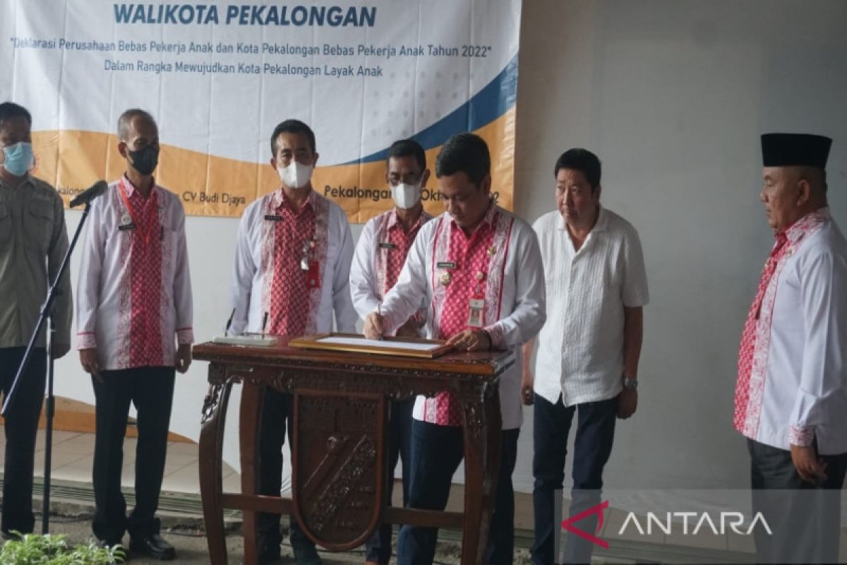 Pemkot sebut Pekalongan bebas pekerja anak pada akhir 2022