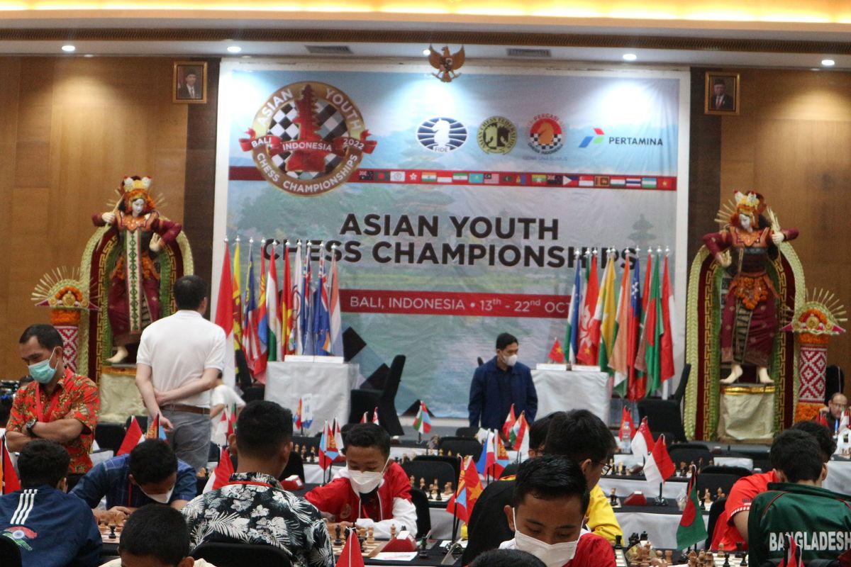 Indonesia kantongi satu medali emas pada catur cepat AYCC 2022 di Bali