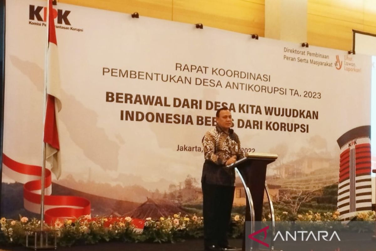 Membangun budaya antikorupsi dari desa