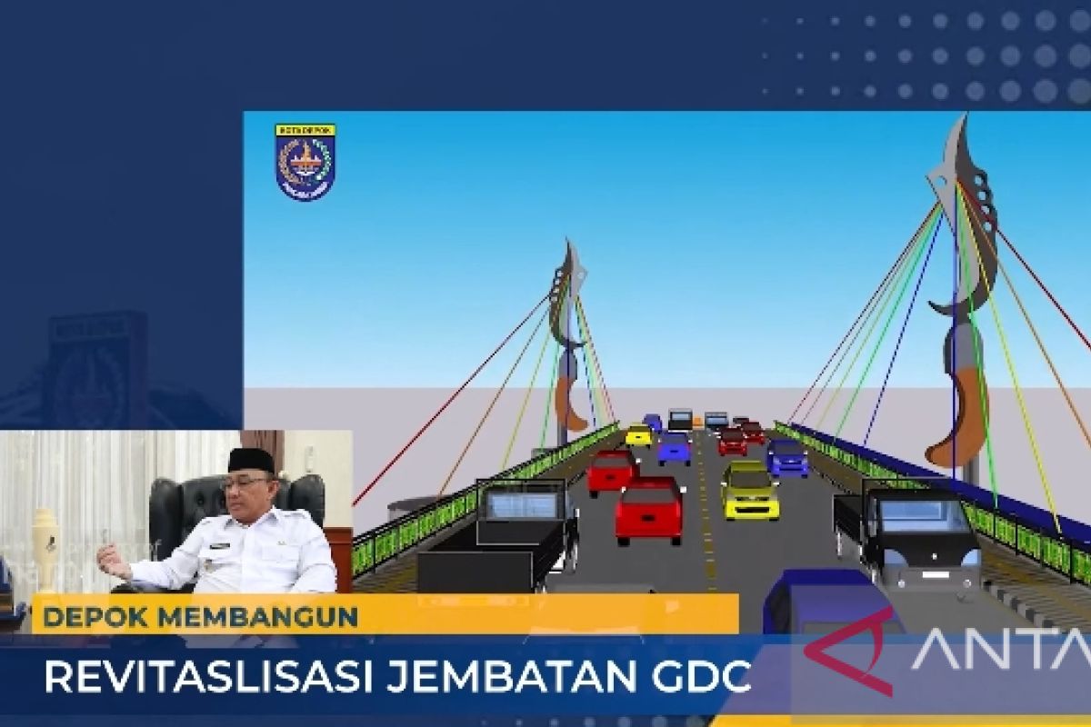 Pemkot Depok lakukan revitalisasi jembatan GDC