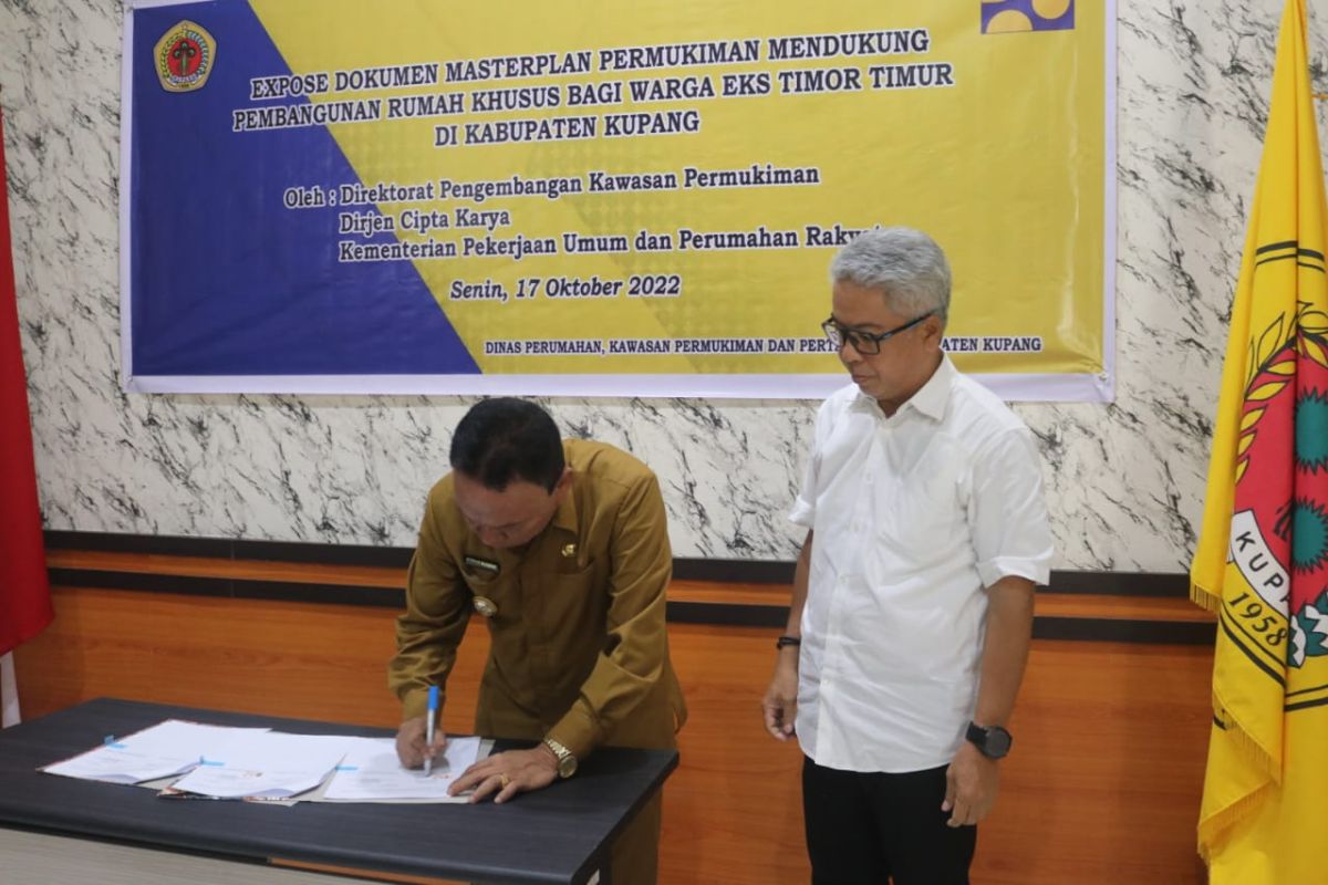 Kementerian PUPR bangun  2.100 rumah untuk warga eks Timtim di NTT