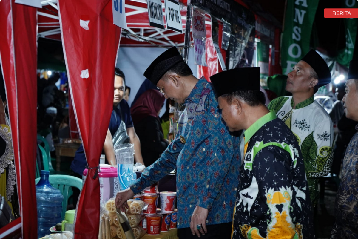 Bazar UMKM dan Kuliner Semarak Santri Expo 2022 digelar di Islamic Centre Pringsewu