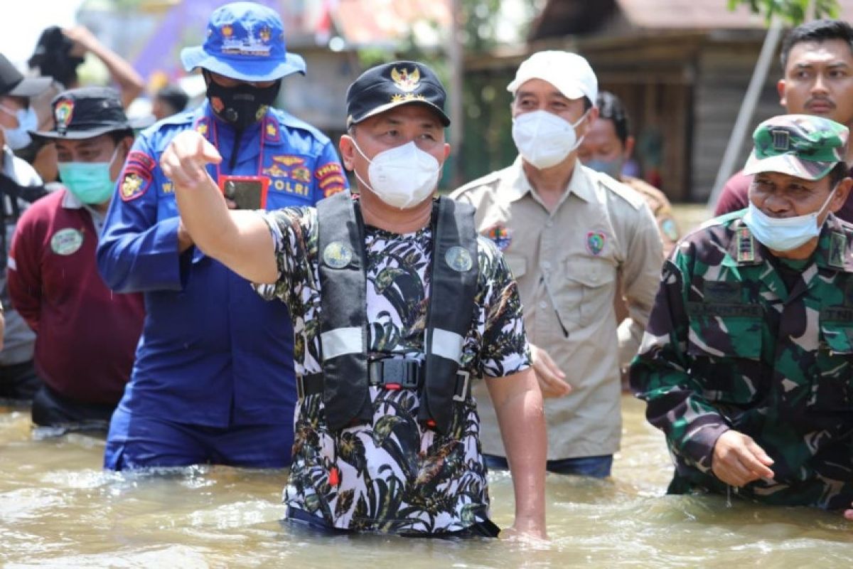 Gubernur Kalteng gerak cepat bantu masyarakat terdampak banjir