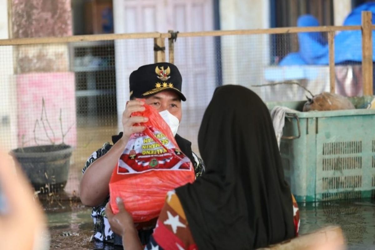 Gubernur Kalteng gerak cepat membantu masyarakat terdampak banjir